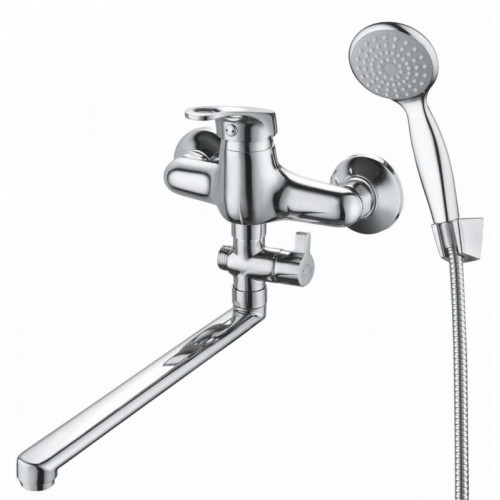 7237258С-35L(F) Смеситель для ванны L-нос GROSS AQUA Base 7237258С-35L(F)