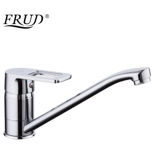 R49072 Смеситель для кухни длинны излив ф35 на гайке FRUD 49072