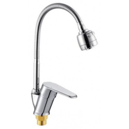 S4609B Смеситель для кухни Feinise с гибким изливом, крепление гайка, 40мм