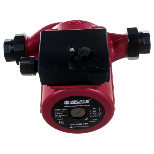 Насос для отопления VALFEX VCP 25-80G 180мм (с гайками) RS25/8G-180