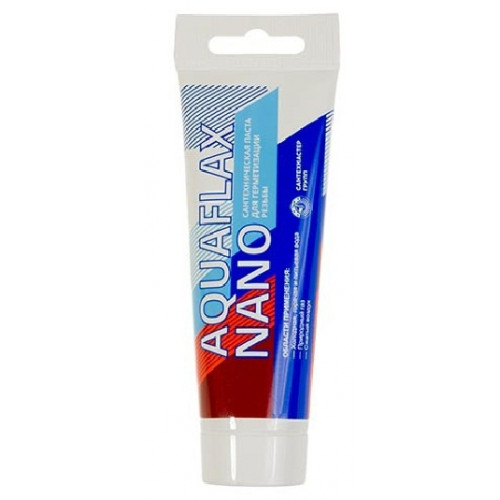 Паста сантех. AQUAFLAX NANO тюбик 80г